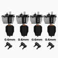 Hotend-Düsenbaugruppe für Creator 5 Pro mit Heizelement – Farbe 0.6mmX4