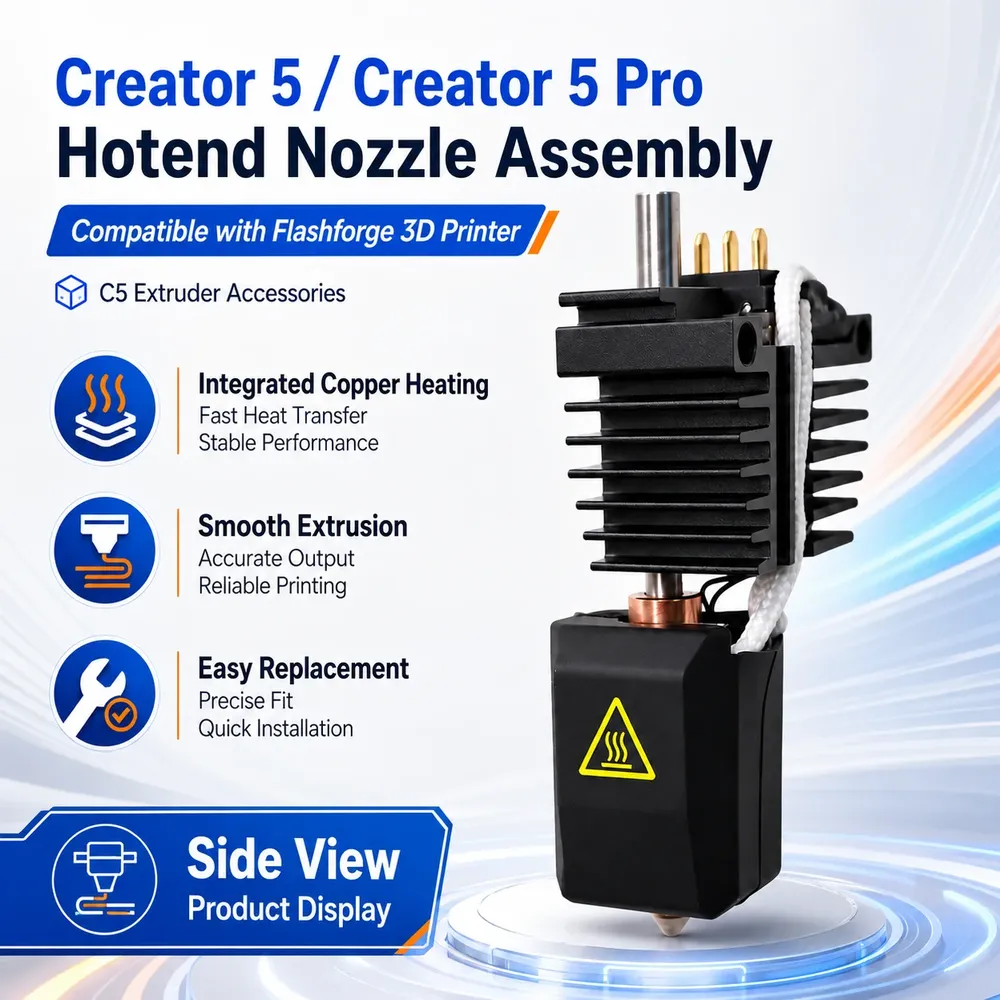 Hotend-Düsenbaugruppe für Creator 5 Pro mit Heizelement