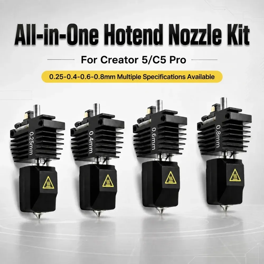 Hotend Düsenbaugruppe für Flashforge Creator 5 Pro 3D-Drucker