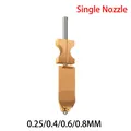 Hotend-Extruder für Flashforge AD5X mit Silikon-Sockendüse – Farbe 1PCS