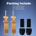 Hotend-Extruder für Flashforge AD5X mit Silikon-Sockendüse – 3