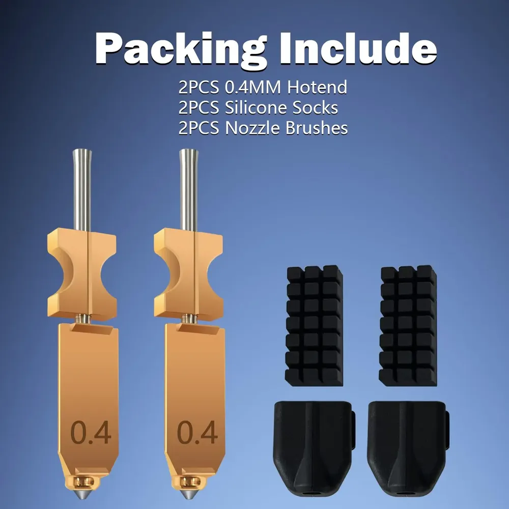 Hotend-Extruder für Flashforge AD5X mit Silikon-Sockendüse