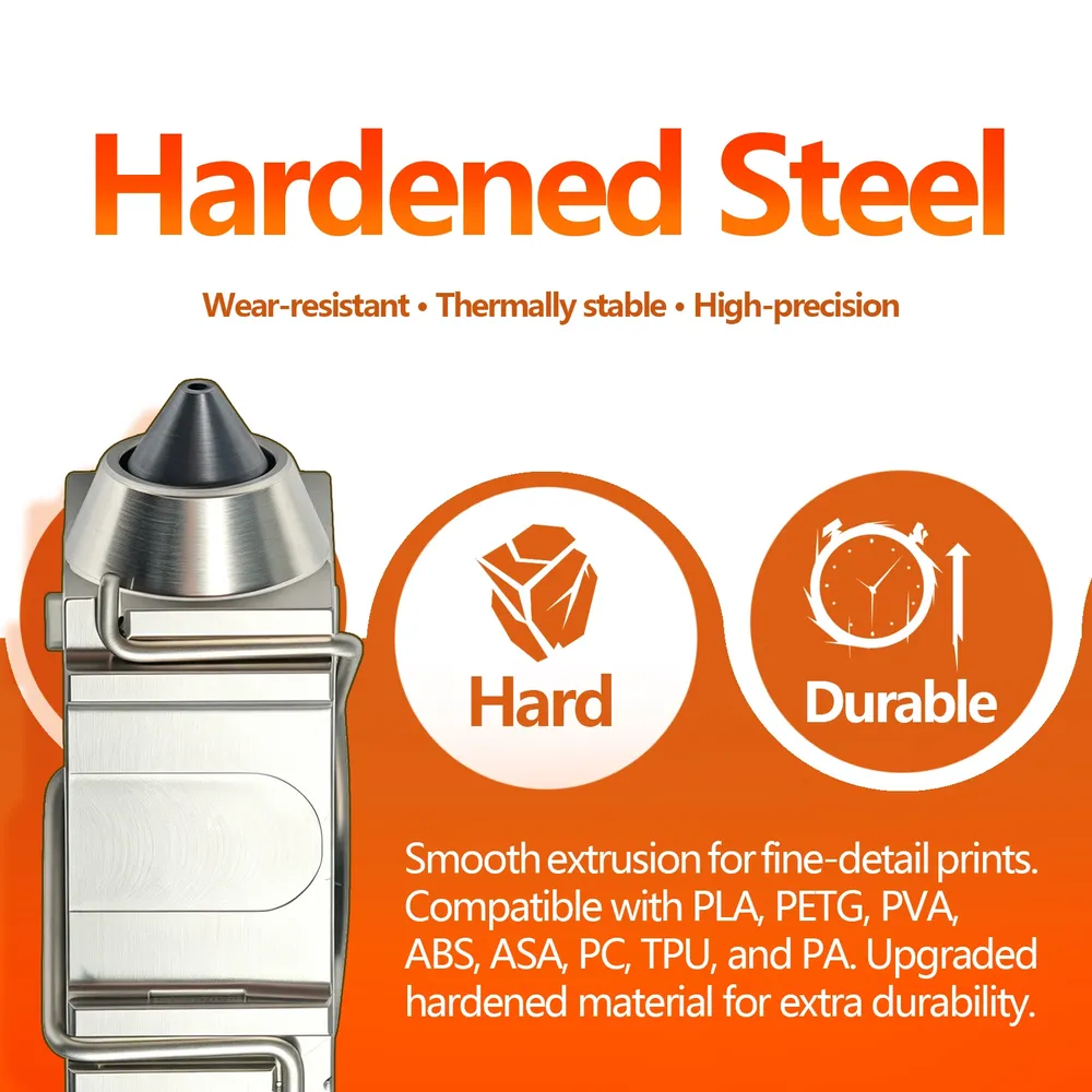Hotend-Extruder für Snapmaker U1 mit Keramikheizung und Stahldüse