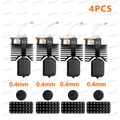 Hotend-Extruder für Snapmaker U1 mit Keramikheizung und Stahldüse – Farbe 4pcs 0.4mm