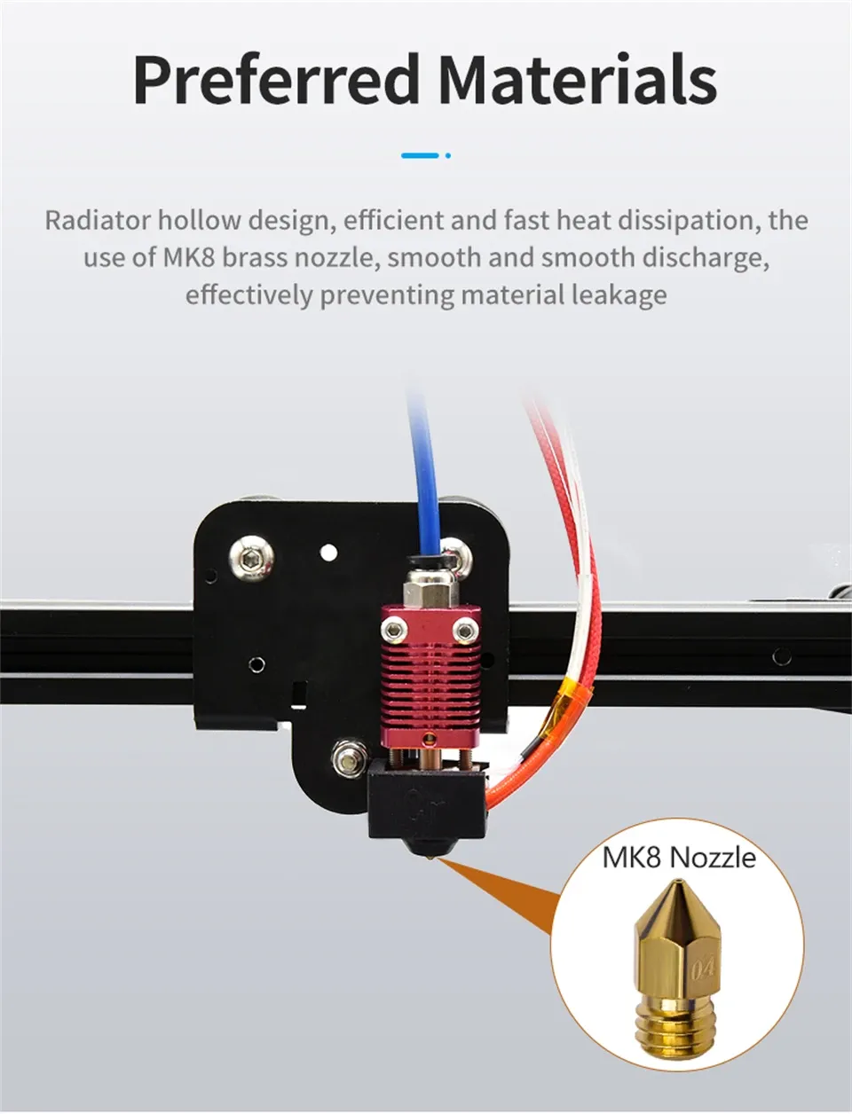 Hotend Extruder Kit für Creality Ender 3/CR10