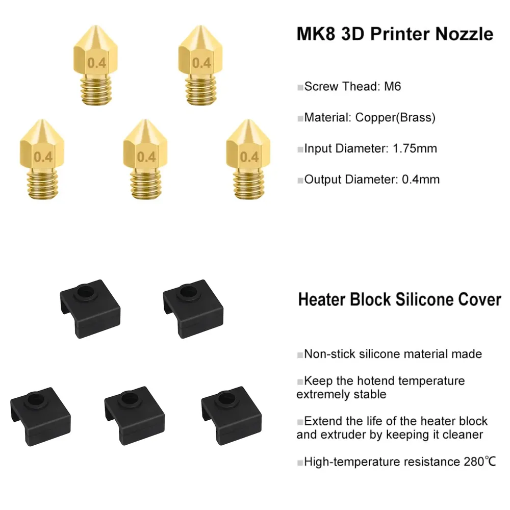 Hotend Extruder Kit mit PTFE-Schlauch für Ender 3