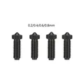 Hotend für Anycubic Kobra S1 Bi-Metal Heatbreak Throat Upgrade-Kit – Farbe steel nozzle set