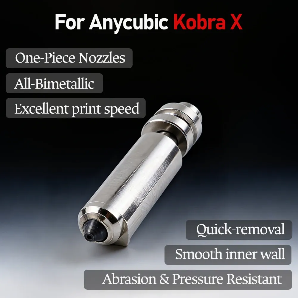 Hotend für Anycubic Kobra X/4 mit Bimetall-Düsen