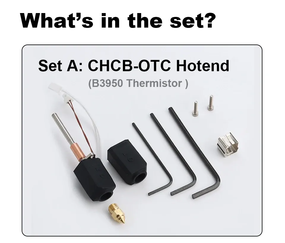Hotend für K1C Drucker mit hoher Durchflussrate