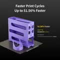 Hotend für Snapmaker U1 mit DLC-beschichteter Düse bis 55 mm³/s – 3