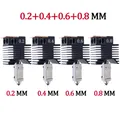 Hotend für Snapmaker U1 mit Plug-and-Play-Keramikblock – Farbe 0.2-0.4-0.6-0.8mm