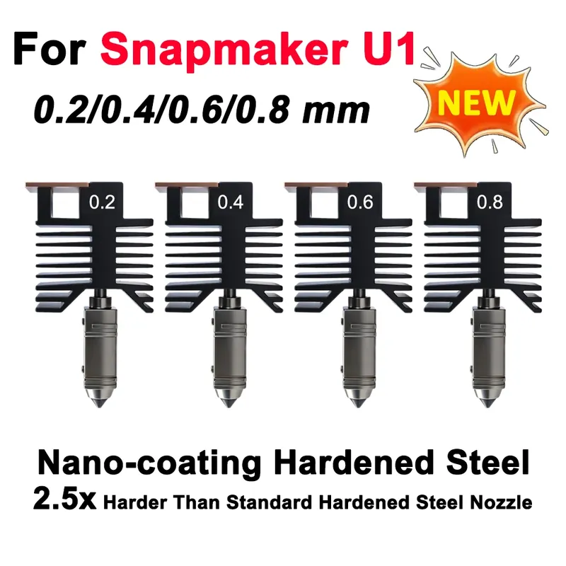 Hotend für Snapmaker U1 mit Plug-and-Play-Keramikblock