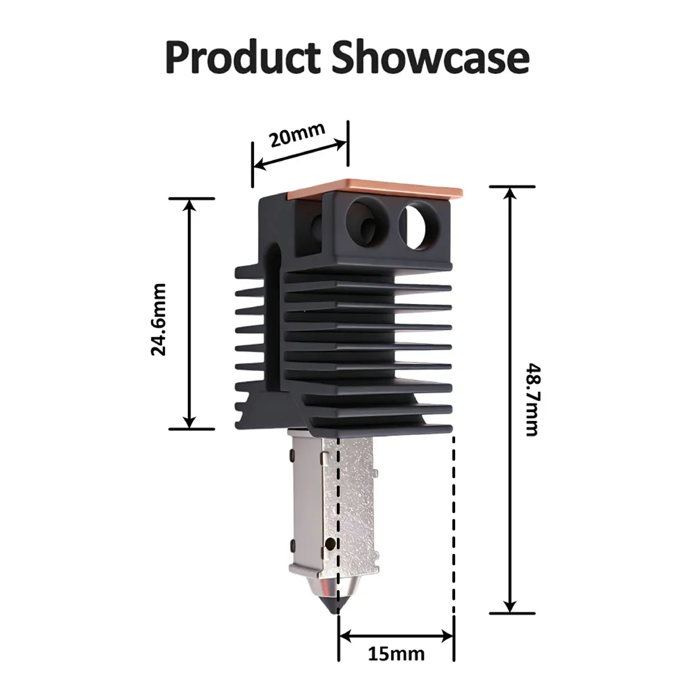 Hotend für Snapmaker U1 mit Plug-and-Play-Keramikblock