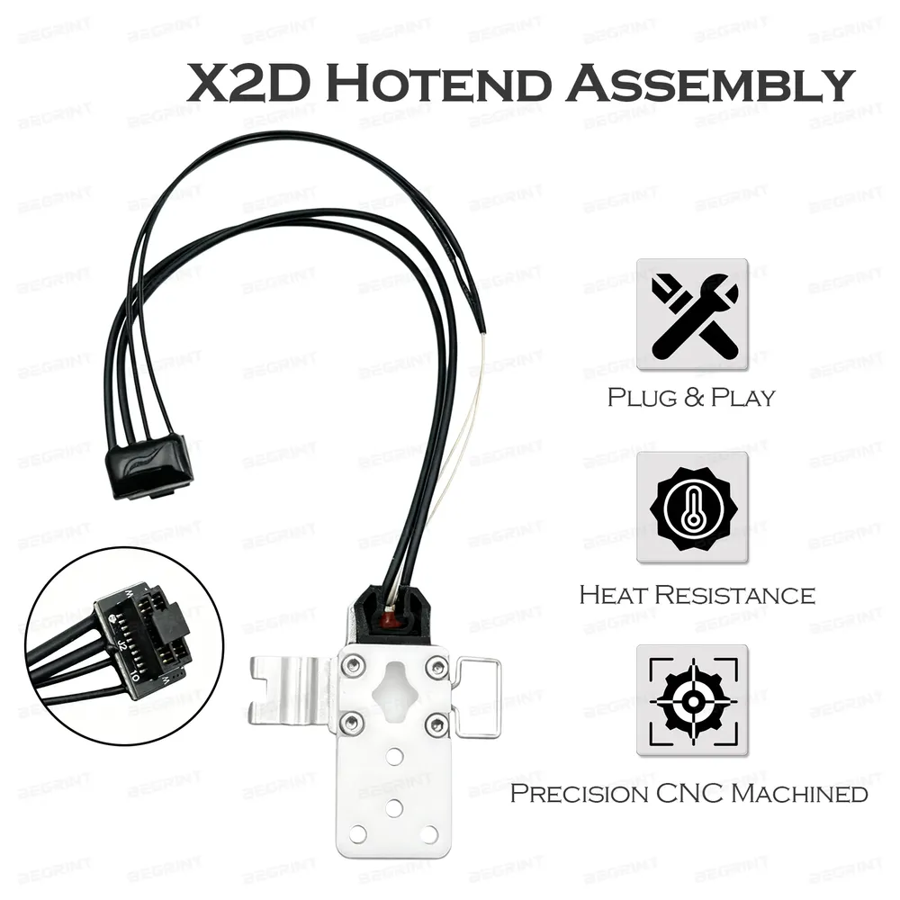 Hotend-Heizblock mit geh uevo