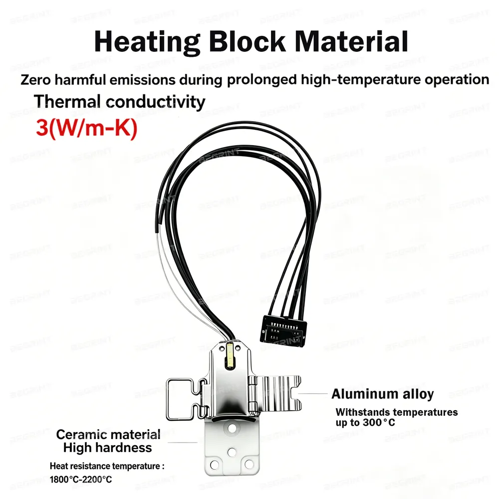 Hotend-Heizblock mit geh uevo
