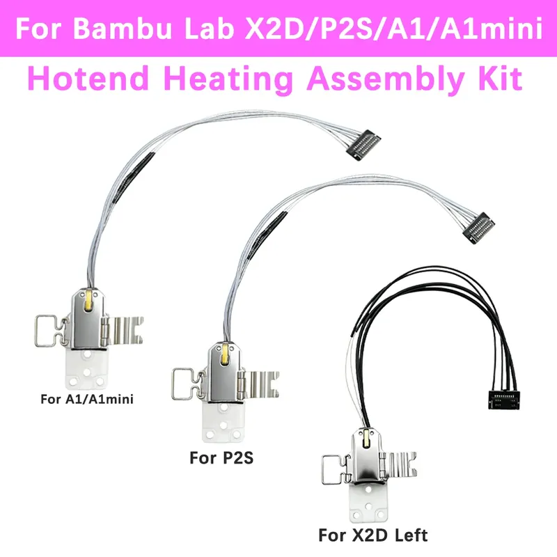 Hotend-Heizeinheit Thermistor für Bambu Lab X2D P2S A1 A1mini