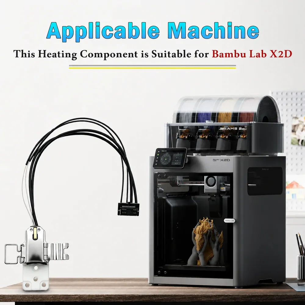 Hotend-Heizeinheit Thermistor für Bambu Lab X2D P2S A1 A1mini