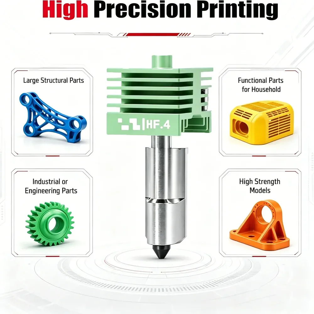 Hotend High-Flow MPVD für Bambu Lab A1 MINI mit Antihaftbeschichtung