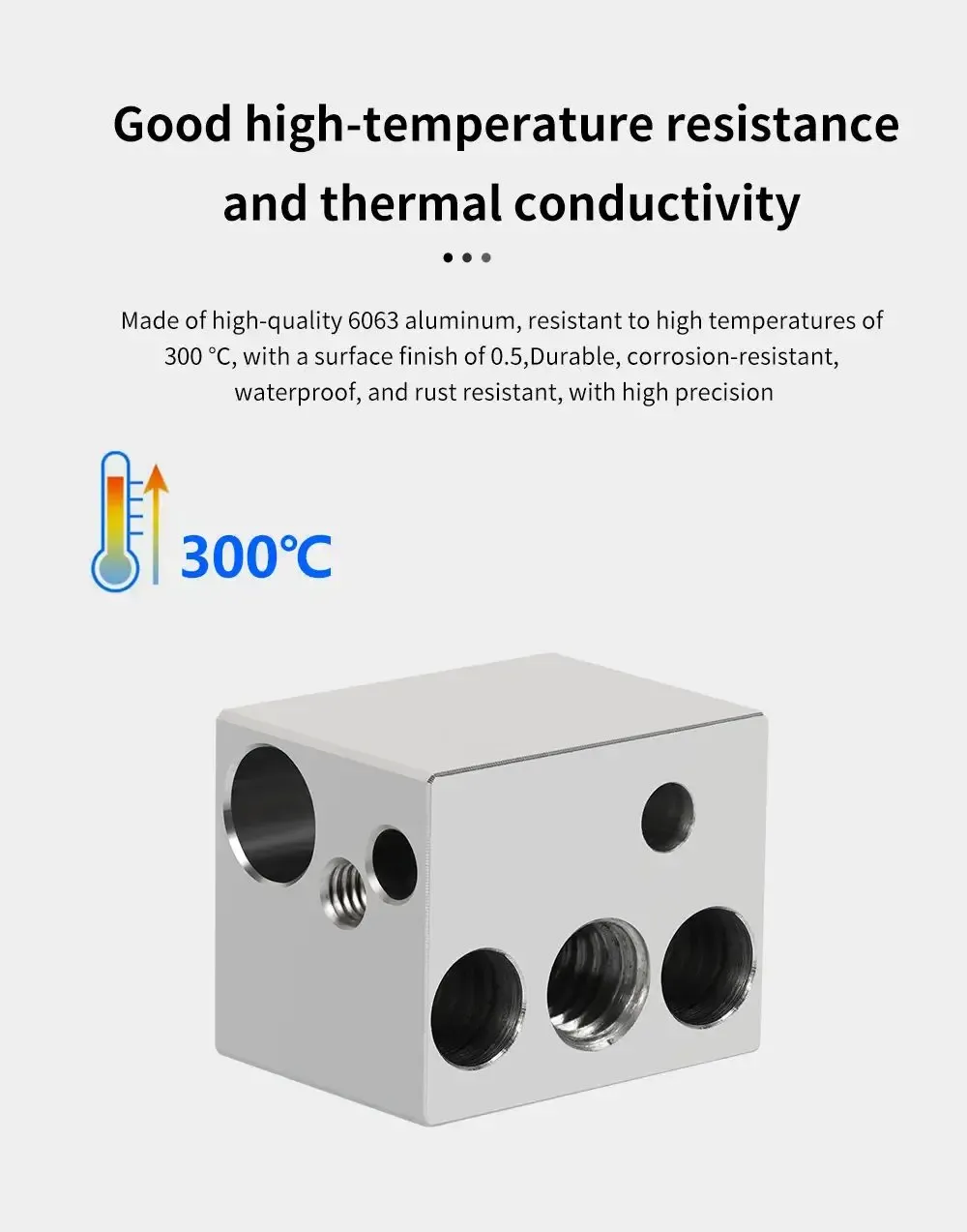 Hotend Kit 24V 50W mit Thermistor für Elegoo Neptune 4