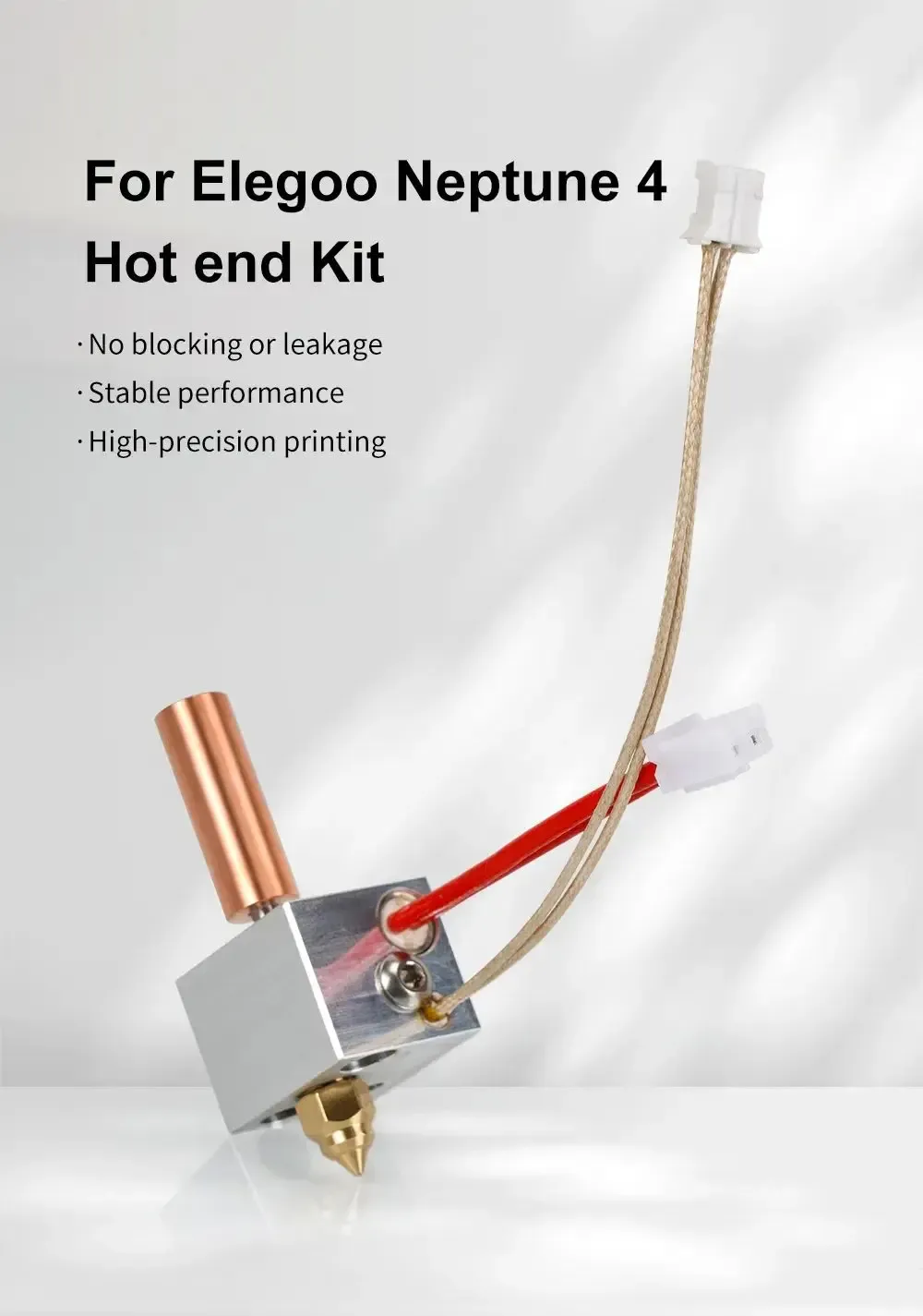 Hotend Kit 24V 50W mit Thermistor für Elegoo Neptune 4