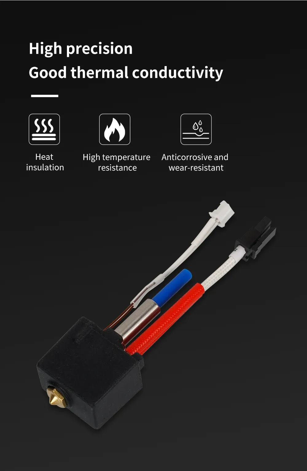 Hotend Kit 24V 60W für Anycubic Kobra 2 Serie Volcano Düse