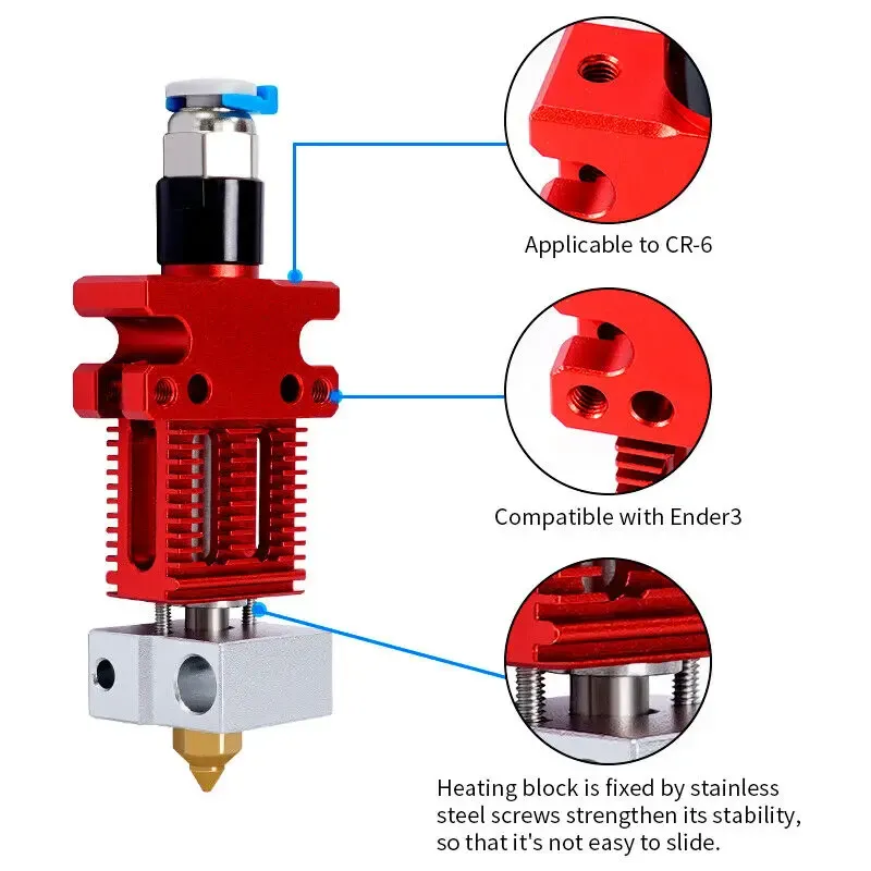 Hotend-Kit CR-6 SE für 3D-Drucker mit verbesserter Düse