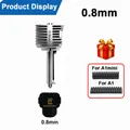 Hotend-Kit Edelstahl für Bambu Lab A1/A1 Mini integriertes Design – Farbe 0.8mm Gift