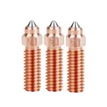 Hotend Kit Extruder für Ender 3 V3 KE 260°C – Farbe 3PC 0.4 Bimetal