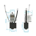 Hotend Kit für Anycubic Kobra 3 Druckkopf Bimetal Heatbreak – 2