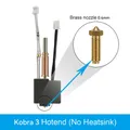 Hotend Kit für Anycubic Kobra 3 Druckkopf Bimetal Heatbreak – Farbe K3 HotendBrassNozzle