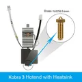 Hotend Kit für Anycubic Kobra 3 Druckkopf Bimetal Heatbreak – Farbe K3 Whole Kit Brass