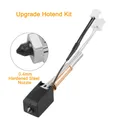 Hotend-Kit für Anycubic Kobra 3 mit Düsen aus gehärtetem Stahl 0,2 bis 0,8 mm – Farbe Hotend 0.4mm