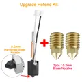 Hotend-Kit für Anycubic Kobra 3 mit Düsen aus gehärtetem Stahl 0,2 bis 0,8 mm – Farbe A1 Set 0.2mm