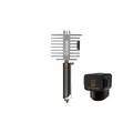 Hotend Kit für Bambu Lab A1 A1 Mini Düse gehärteter Stahl – Farbe Silver 0.4mm