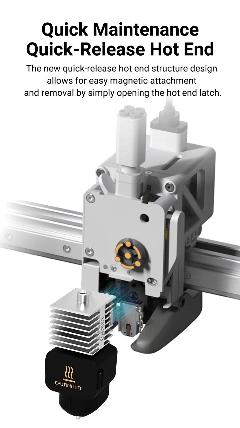 Hotend-Kit für Bambu Lab A1/A1 Mini mit gehärteter Düse 0,2 bis 0,8 mm