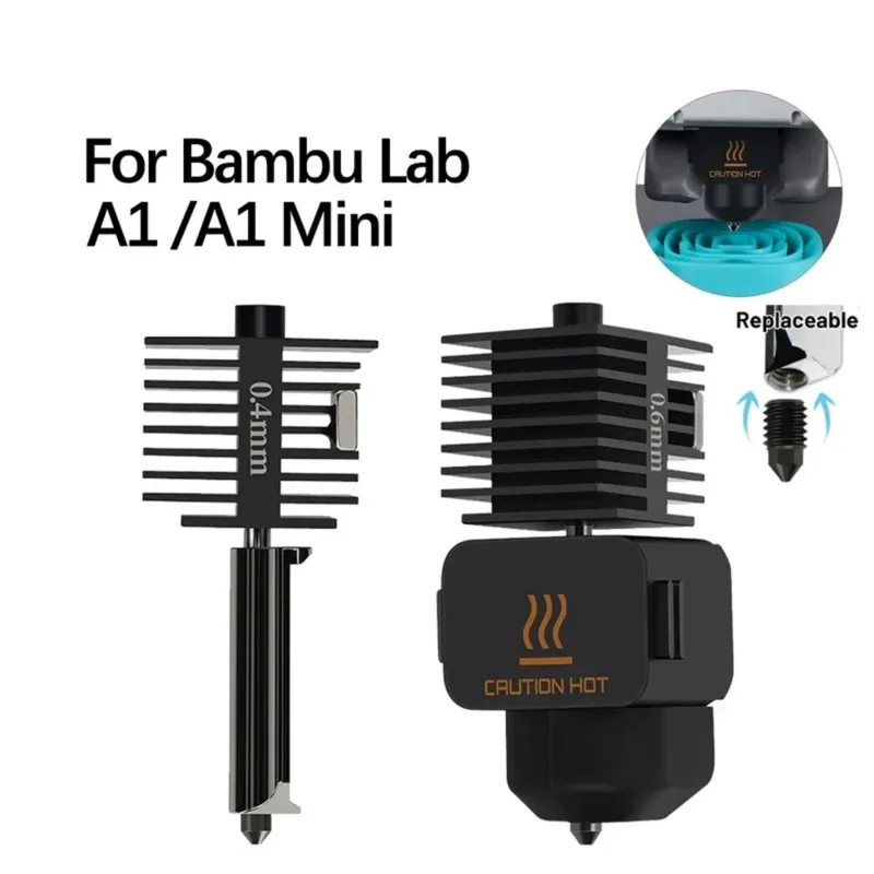 Hotend-Kit für Bambu Lab A1 Mini mit gehärteter Düse