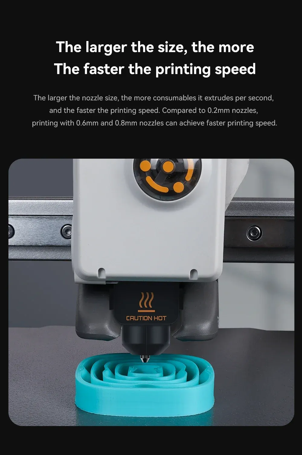Hotend-Kit für Bambu Lab A1 Mini mit gehärteter Düse