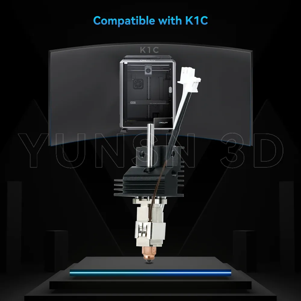 Hotend Kit für Creality K1 K1C K1 Max mit Keramik Heizblock