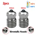 Hotend-Kit für ELEGOO Neptune 4 Pro mit Messingdüse 0,4 mm – Farbe 2pcs Bimetal 0.8