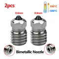 Hotend-Kit für ELEGOO Neptune 4 Pro mit Messingdüse 0,4 mm – Farbe 2pcs Bimetal 0.4