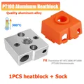 Hotend Kit für Ender 3 Neo V2 Neo Max J-Kopf Heatbreak Düsenblock – Farbe PT100 heatblock