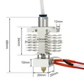 Hotend Kit für Ender 3 V3 SE Titan Throat Bimetall Heatbreak J-kopf – 4