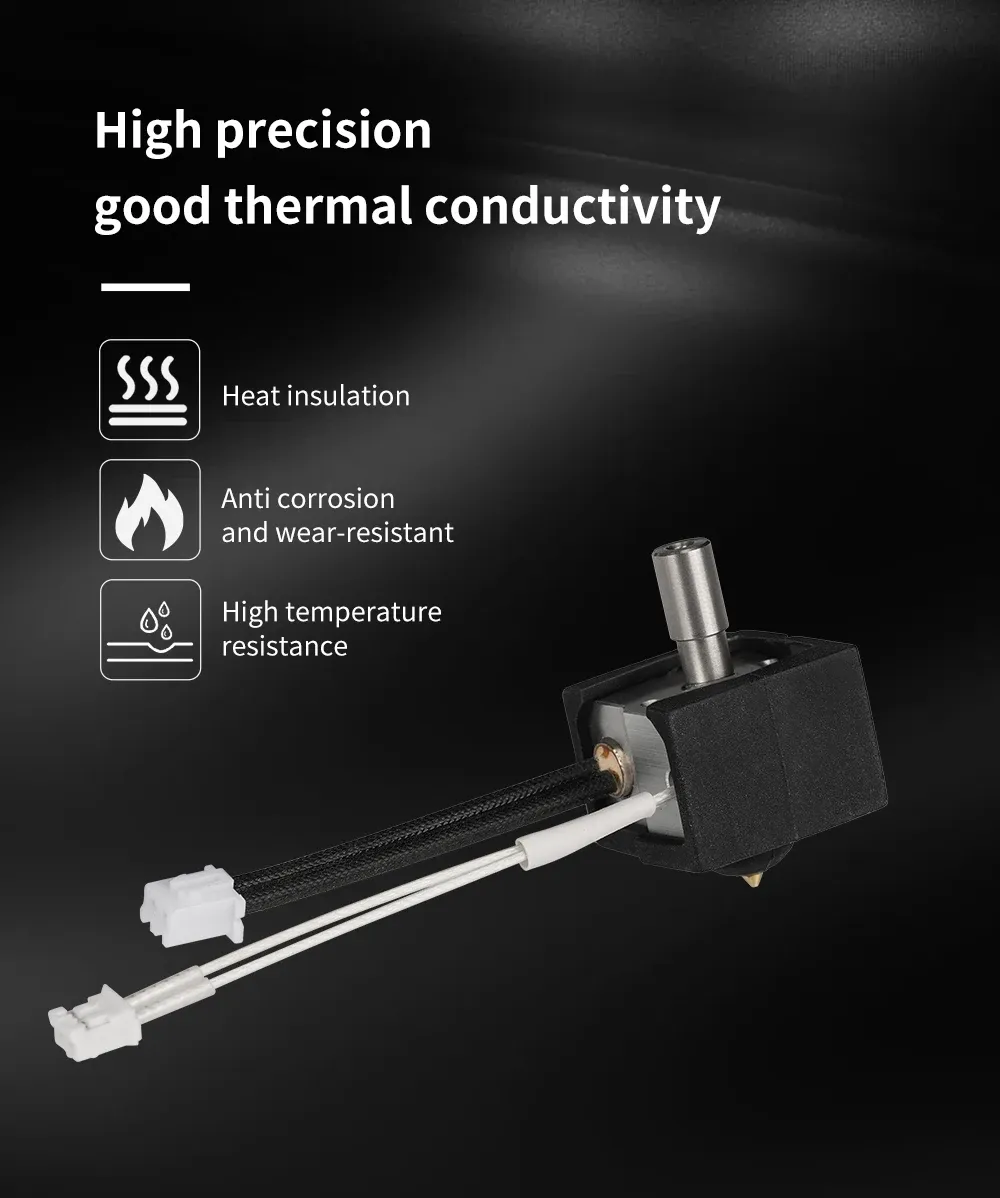 Hotend Kit für Ender 3 V3 SE Titan Throat Bimetall Heatbreak J-kopf