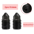 Hotend-Kit für Qidi X plus 3 Serie mit Keramik-Heizstab – Farbe 2PC 0.6 harden steel