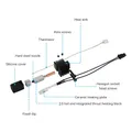 Hotend-Kit für Qidi X plus 3 Serie mit Keramik-Heizstab – 3