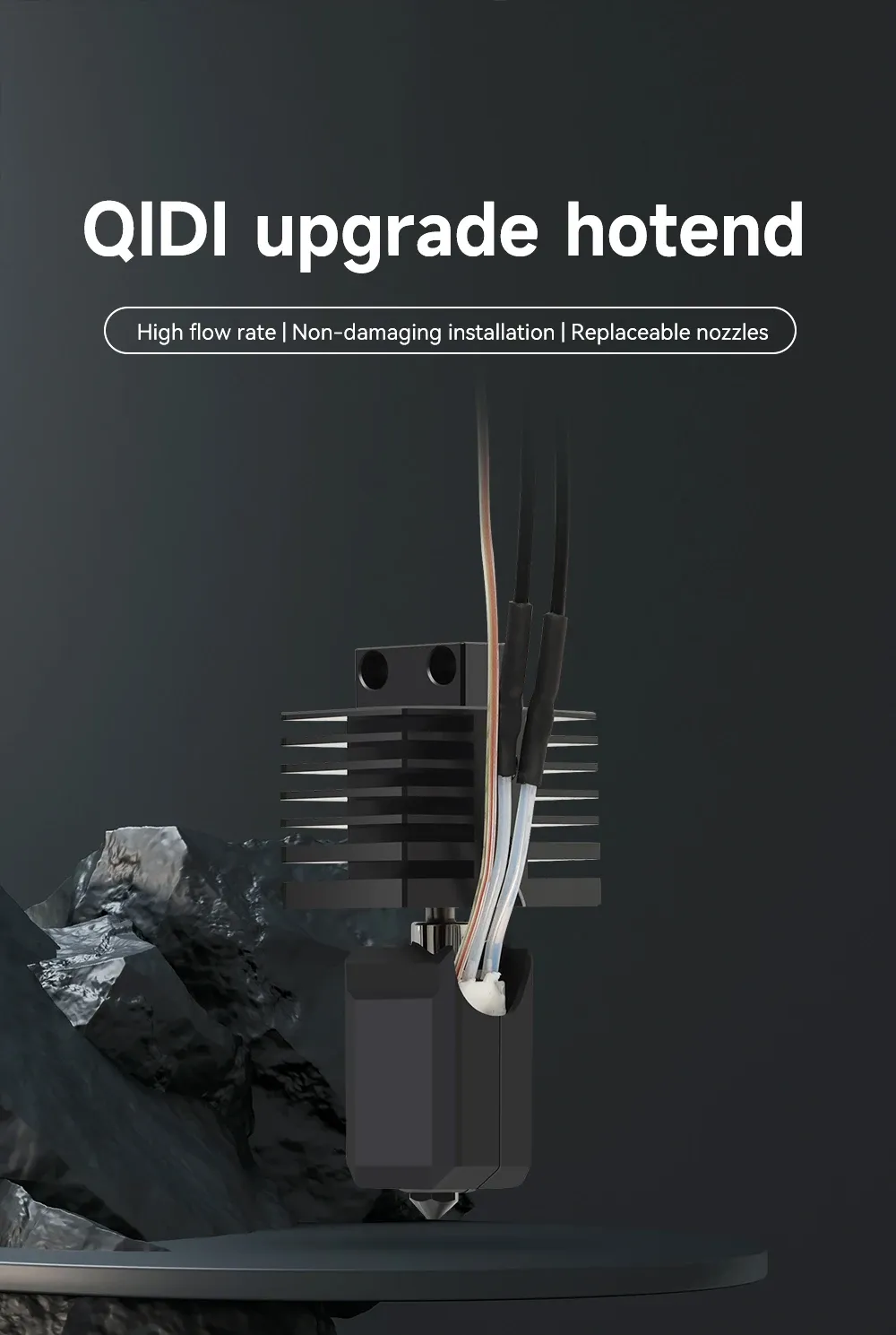 Hotend-Kit für Qidi X plus 3 Serie mit Keramik-Heizstab