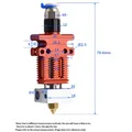 Hotend-Kit Ganzmetall-Extruder für Creality CR-6 SE – 6