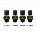 Hotend Kit gehärtete Stahldüse 0,2 bis 0,8 mm für Bambu A1 A1 Mini – Farbe 4PCS-4444