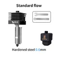 Hotend-Kit gehärtete Stahldüse 0,2 bis 0,8 mm für Bambu H2D A1 – Farbe 0.6 Standard Flow