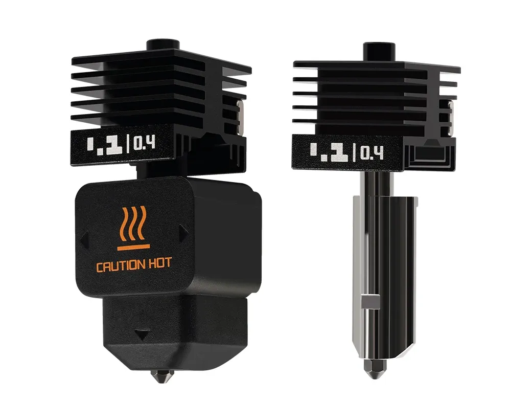 Hotend-Kit gehärtete Stahldüse 0,2 bis 0,8 mm für Bambu H2D A1